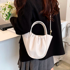 Shoulder Bag for Women Pu Leather Bucket Summer Crossbody Women's Bags