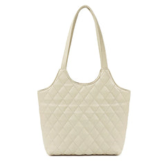 Diamond Plaid Women Shoulder Bags Solid All-match Commuter Underarm Bag