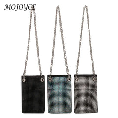 Rhinestone Shoulder Bag Evening Clutch Women Wedding Underarm Bag