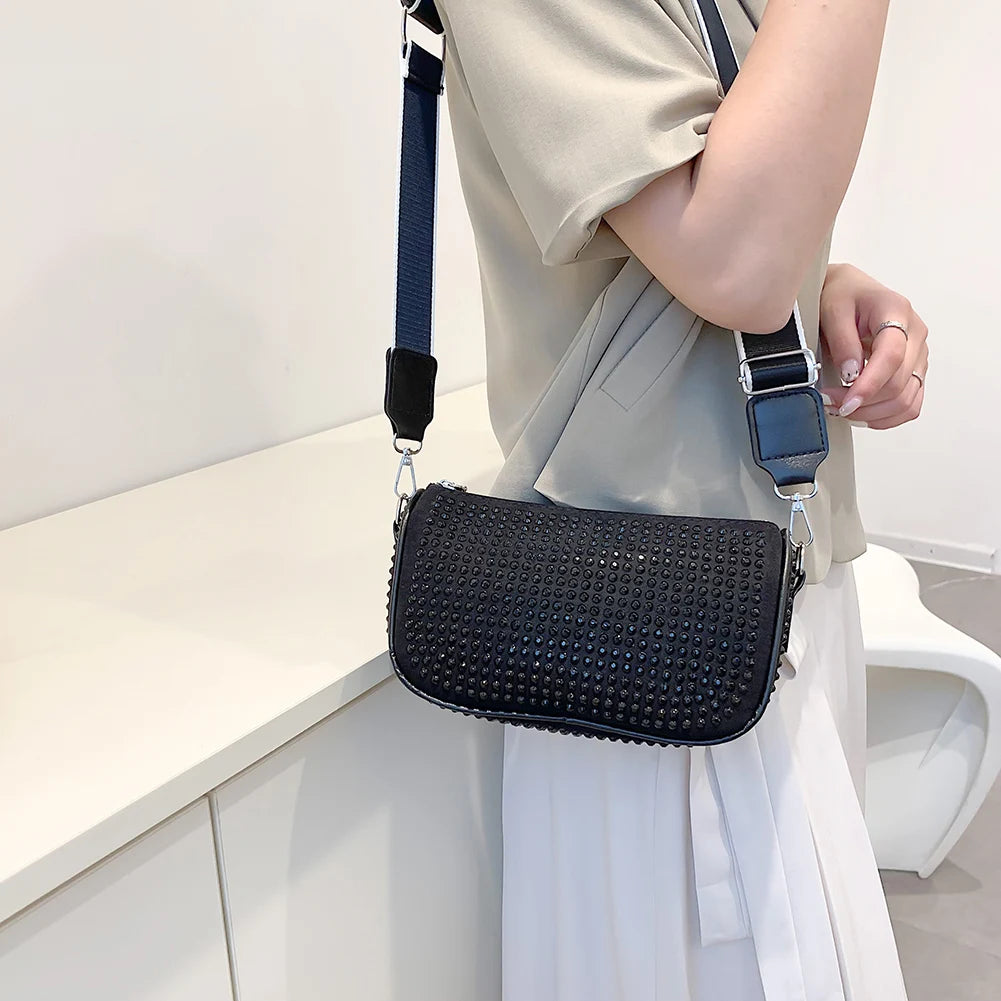 Diamond Rhinestones Evening Bags Shoulder Crossbody Bags for Women