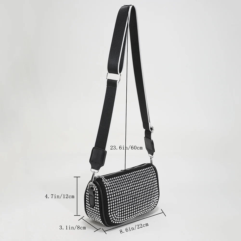 Diamond Rhinestones Evening Bags Shoulder Crossbody Bags for Women