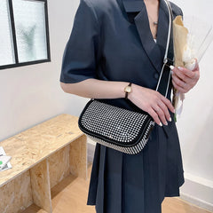 Diamond Rhinestones Shoulder Bags for Women Party Ladies Totes