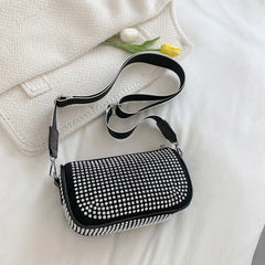 Diamond Rhinestones Shoulder Bags for Women Party Ladies Totes