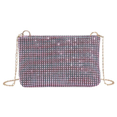 Diamonds Crossbody Bag Rhinestones Wedding Party Clutch Handbag