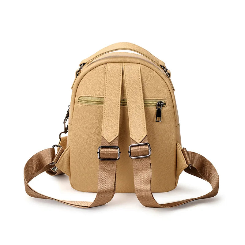 Diamonds Women backpack female shoulder bag PU leather backpacks for girls