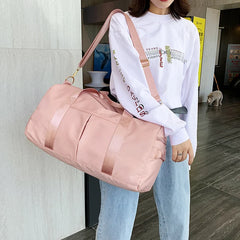 Nylon Waterproof Large Tote Handbag for Women Travel Gym Bag