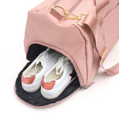 Nylon Waterproof Large Tote Handbag for Women Travel Gym Bag