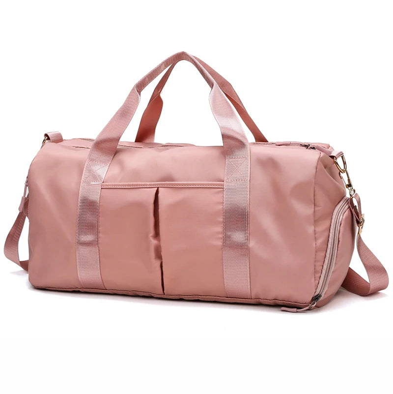 Nylon Waterproof Large Tote Handbag for Women Travel Gym Bag