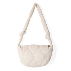 Autumn Winter Women Messenger Bag Solid Rhombic Lattice Large Capacity