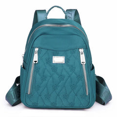 Mini Embroidery Backpack for Women Girls Small Bagpack Ladies Travel Bag