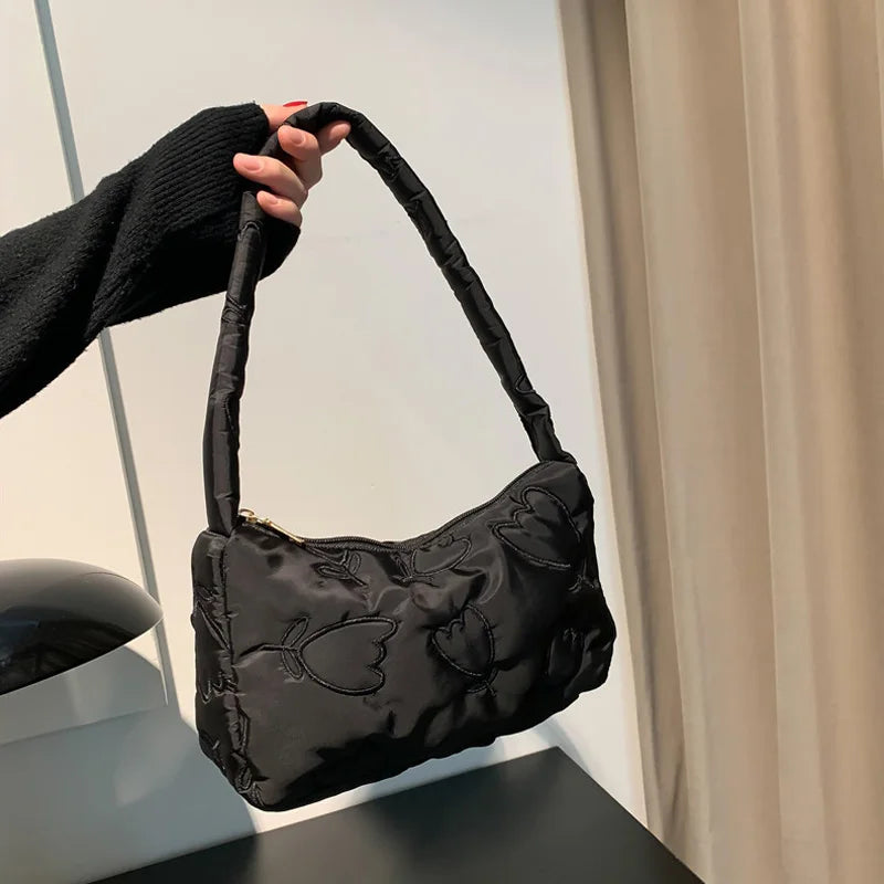 Small Embroidery Shoulder Bag for Women