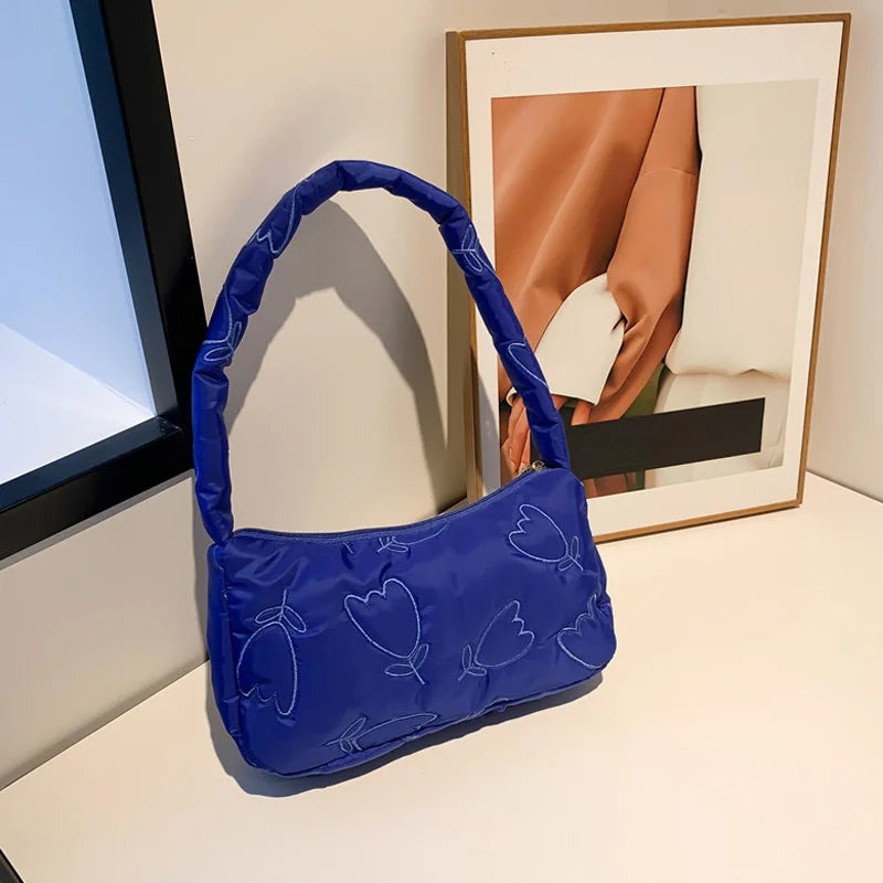 Small Embroidery Shoulder Bag for Women