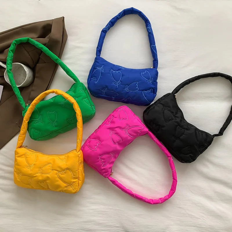 Small Embroidery Shoulder Bag for Women