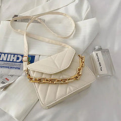 Embroidery Shoulder Bag Travel Solid Crossbody Bags For Women Handbags