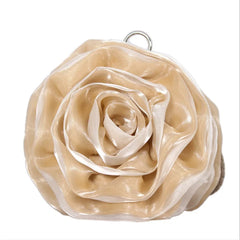 Rose Flower Bride Bag Purse Wedding Clutch Women Party Wallet