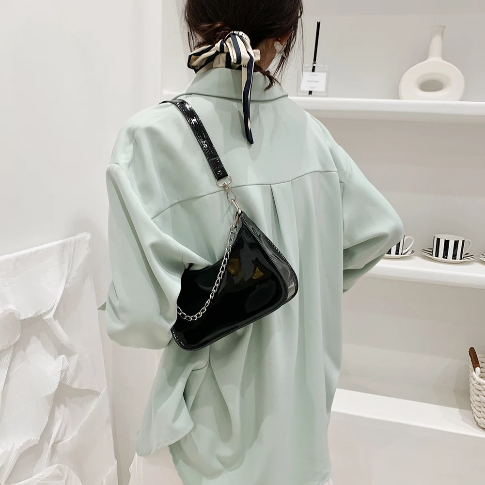 Vintage Women Totes Chain Handbag