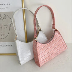 Retro Chain Handbag Leather Casual Women Totes Shoulder Bags