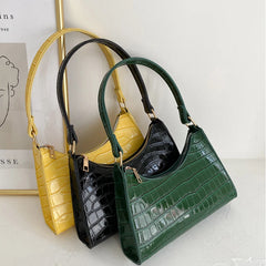 Retro Chain Handbag Leather Casual Women Totes Shoulder Bags