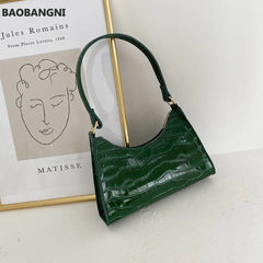 Retro Women Totes Shoulder Bag Leather Chain Handbag