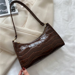 Retro Casual Women Totes Shoulder Bags Female Leather Chain Handbags