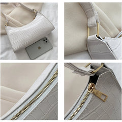 Retro Casual Women Totes Shoulder Bags Female Leather Chain Handbags