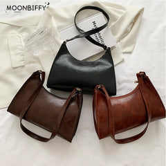 Casual Women Totes Shoulder Bags Solid Chain Handbags