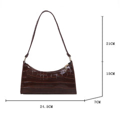 Retro Casual Women Totes Shoulder Bags Female Leather Chain Handbags