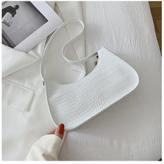 Retro Casual Women Totes Underarm Shoulder Bags Female PU Leather Armpit Bag
