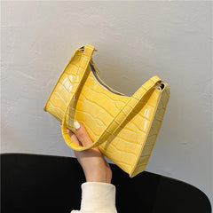Vintage Casual Women Totes Shoulder Bags Female Leather Solid Handbag