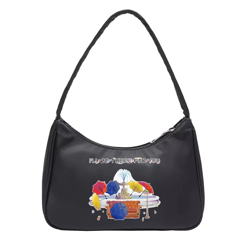 Small Clutches Shoulder Bag Retro Casual Women Totes Mini Underarm Handbag