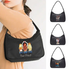 Small Clutches Shoulder Bag Retro Casual Women Totes Mini Underarm Handbag