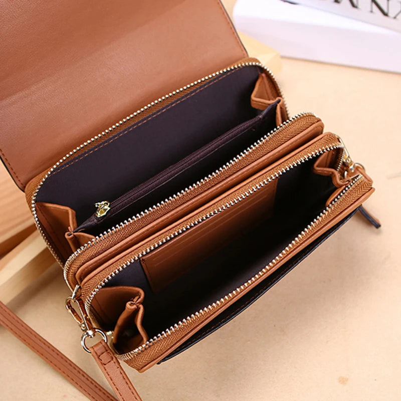 Women Leather Crossbody Shoulder Bag Tote Satchel Purse