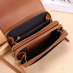 Women Leather Crossbody Shoulder Bag Tote Satchel Purse