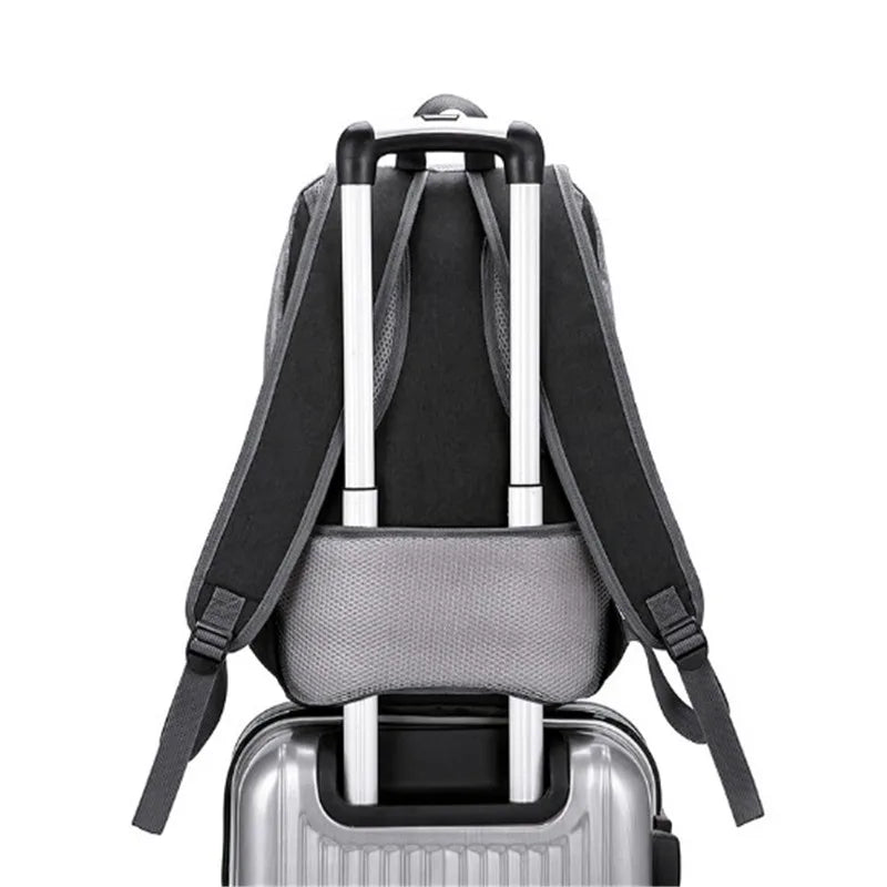 Lightweight Men's Backpack Waterproof Travel School Bag Large Capacity