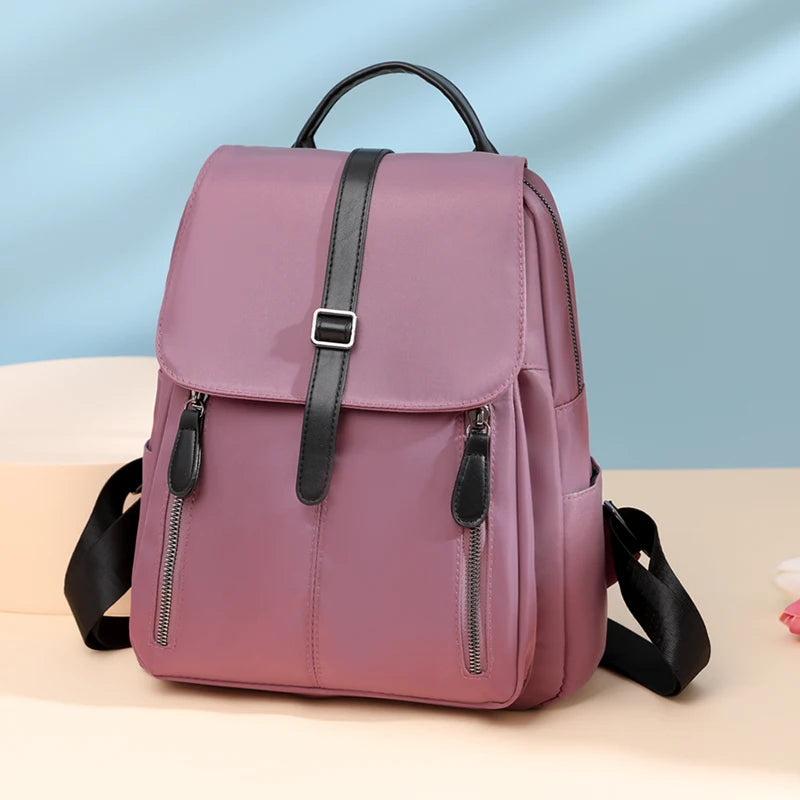 Women's Multifunctional Backpack Anti Theft Waterproof Handbag
