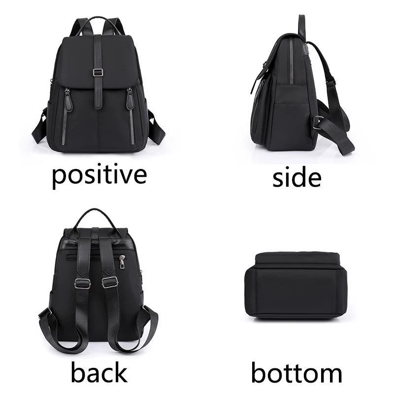 Women's Multifunctional Backpack Anti Theft Waterproof Handbag