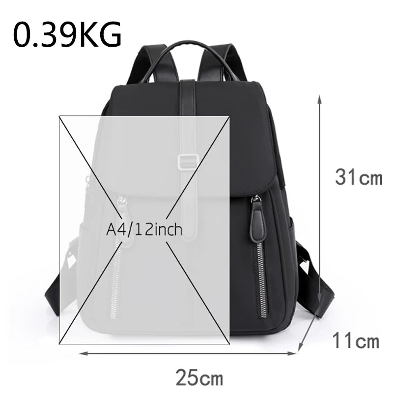 Women's Multifunctional Backpack Anti Theft Waterproof Handbag