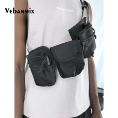 Military Tactical Chest Bag Streetwear Waist Packs Bag Hip-hop Chest Rig Bag