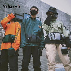 Hip Hop Style Tactical Chest Bag for Men Streetwear