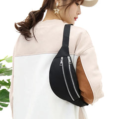 Women's Waterproof Waist Pack Chest Crossbody Bag