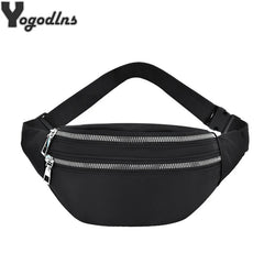 Women's Waterproof Waist Pack Chest Crossbody Bag
