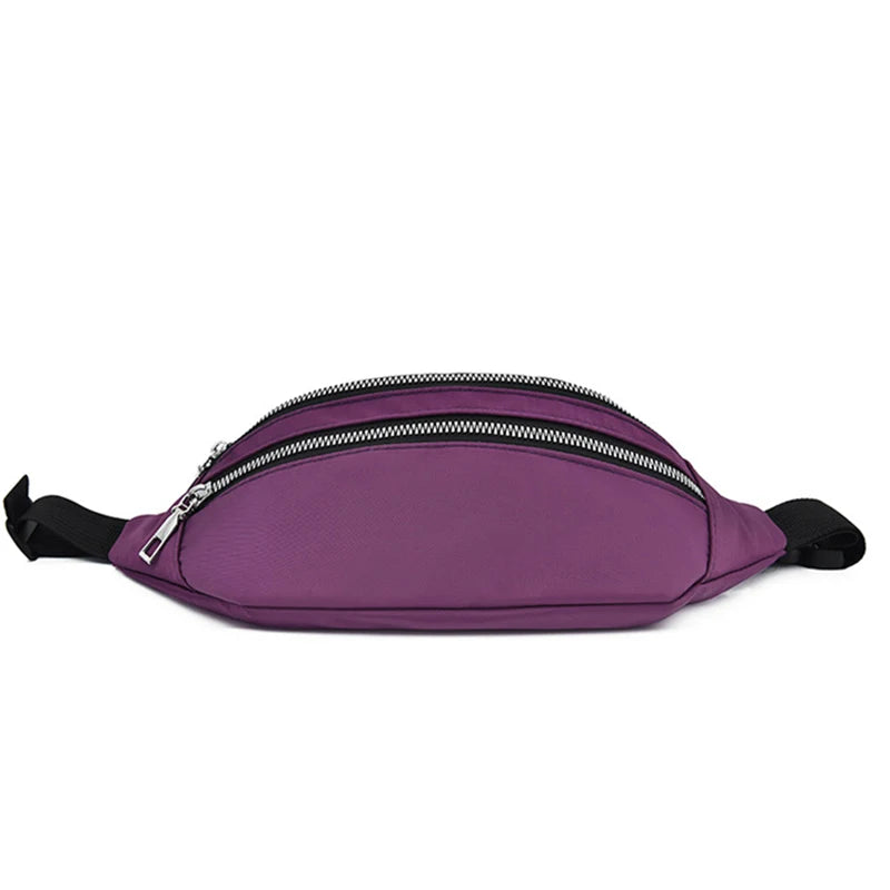 Women's Waterproof Waist Pack Chest Crossbody Bag