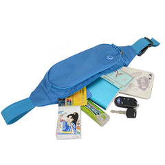 Water Resistant Fanny Pack Slim Belt Bag for Travel Hiking