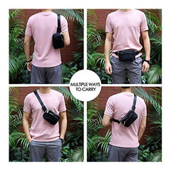 Women's Chest Bag Fanny Pack Crossbody Sports Hiking Waist Sling Phone Pouch