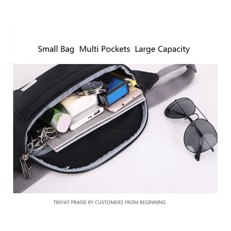 Women's Outdoor Sports Hiking Waist Sling Phone Pouch