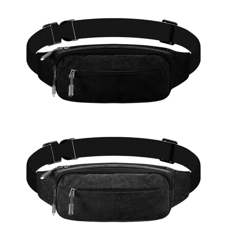 Women's Nylon Crossbody Bag Chest Bags Outdoor Sports Hiking Waist Sling Phone P