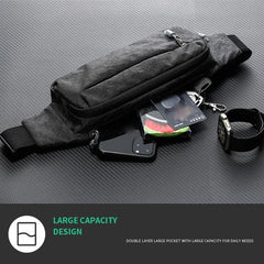 Women's Nylon Crossbody Bag Chest Bags Outdoor Sports Hiking Waist Sling Phone P
