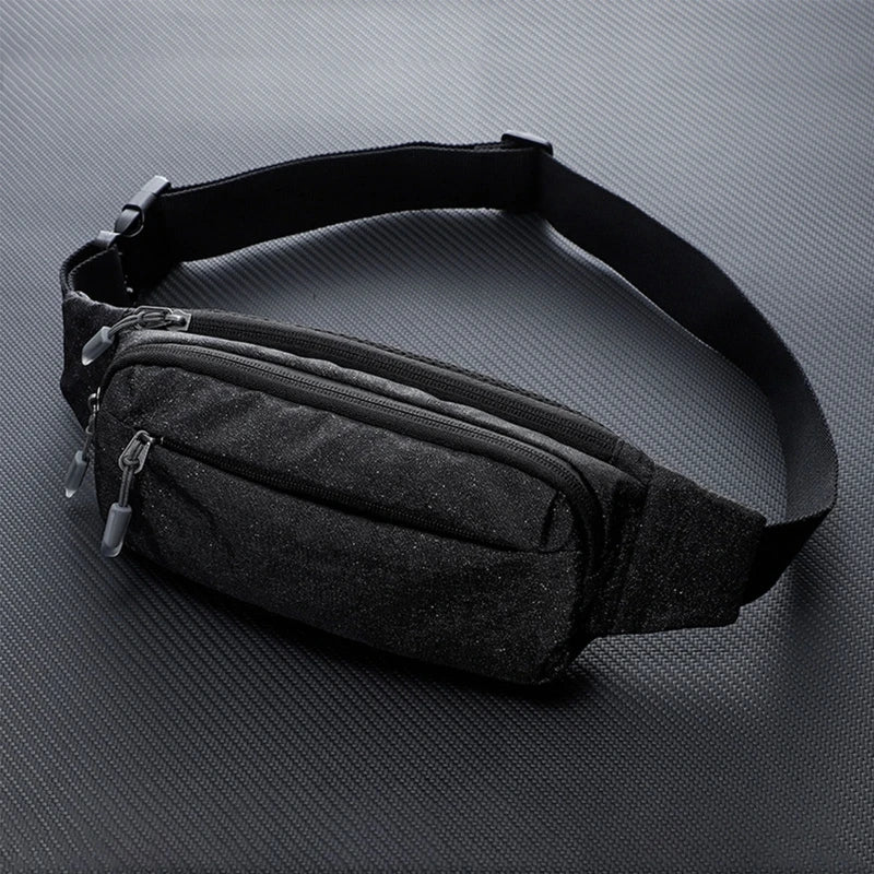 Women's Nylon Fanny Pack Crossbody Bag for Outdoor Sports