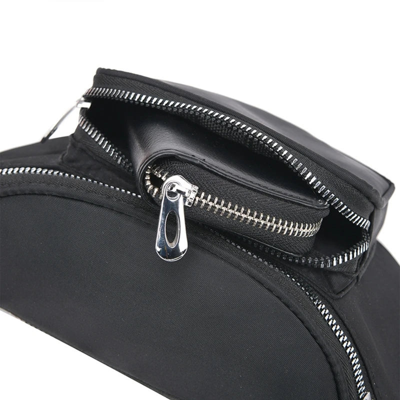 Nylon Fanny Pack Waist Bag Sling Chest Phone Pouch Crossbody Shoulder Bags