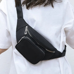 Nylon Fanny Pack Waist Bag Sling Chest Phone Pouch Crossbody Shoulder Bags